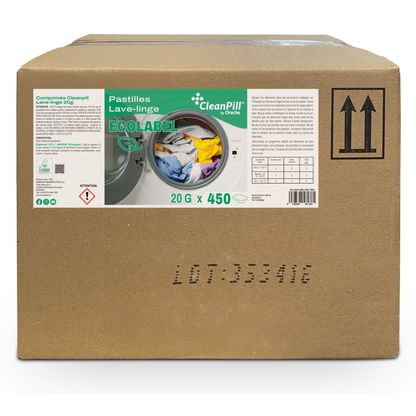 Pastilles Lave-Vaisselle ECOLABEL - CleanPill by Orache - 450 Unités