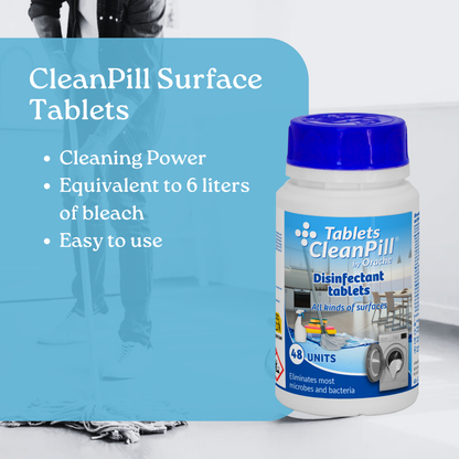 Multipurpose Disinfectant Tablets - CleanPill by Orache - 48 units