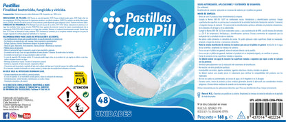 Pastillas Desinfectantes - CleanPill by Orache - 48 unidades