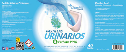 Pastillas para Urinarios - CleanPill by Orache - 40 Unidades
