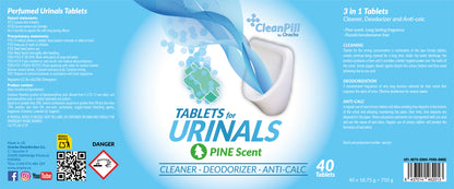 Urinal Tablets - CleanPill by Orache - 40 Units
