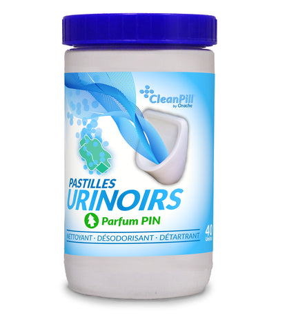 Pastilles pour Urinoirs - CleanPill by Orache - 40 Unités