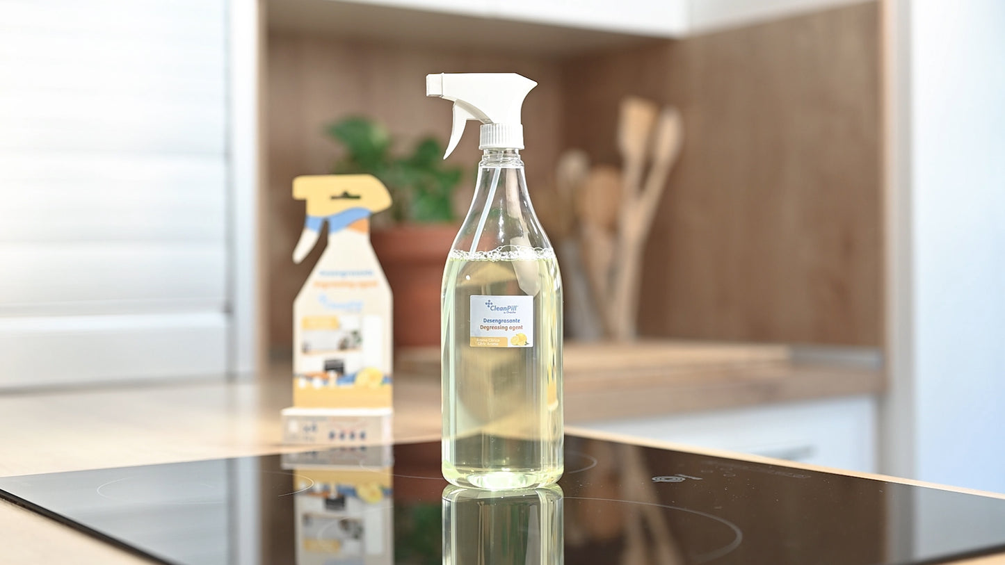 Eco-Friendly Degreaser Tablets - CleanPill by Orache - 4 Units