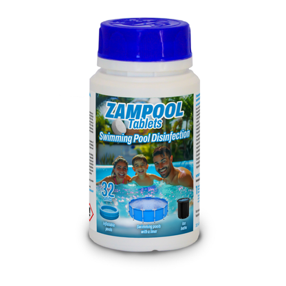 Disinfectant Tablets for Inflatable Pools - Zampool - CleanPill by Orache - 32 Units